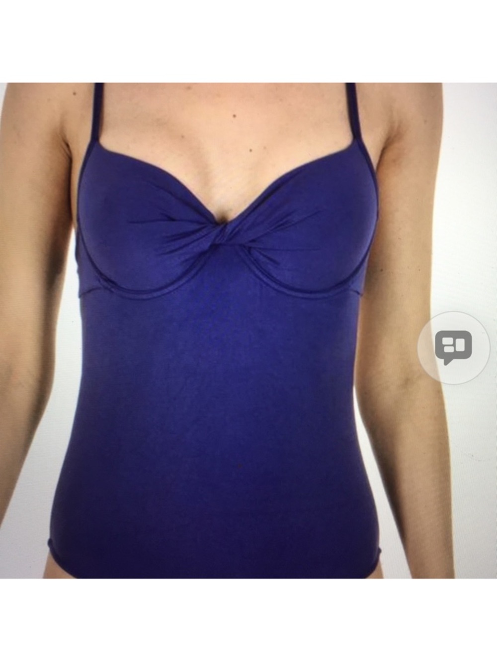 La Perla Navy One Piece Swimsuit